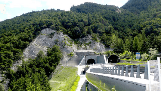 Photo du tunnel de frejus